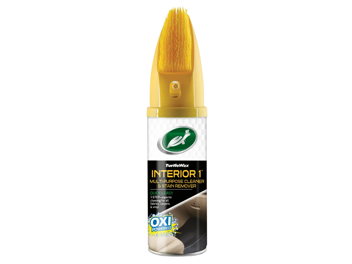 Суха хімчистка текстилю з нейтралізатором запахів зі щіткою Turtle Wax INTERIOR 1 400 мл 