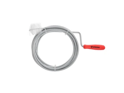 Трос для чистки труб 6мм*3м, наконечник: рифленая проволока INTERTOOL HP-1005