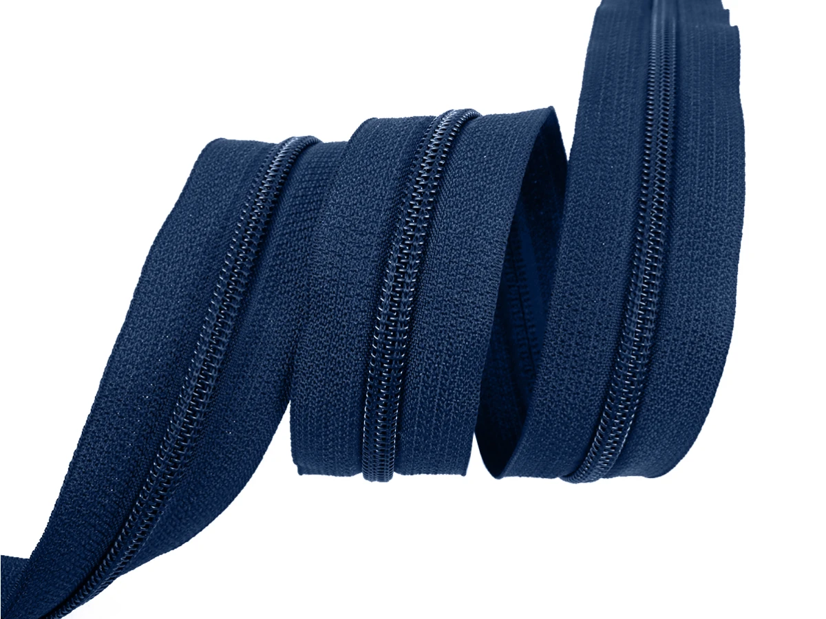 Молния рулонная №5 синий темн. № 225 