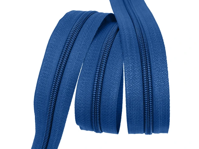 Блискавка рулонна №5 синій №570 