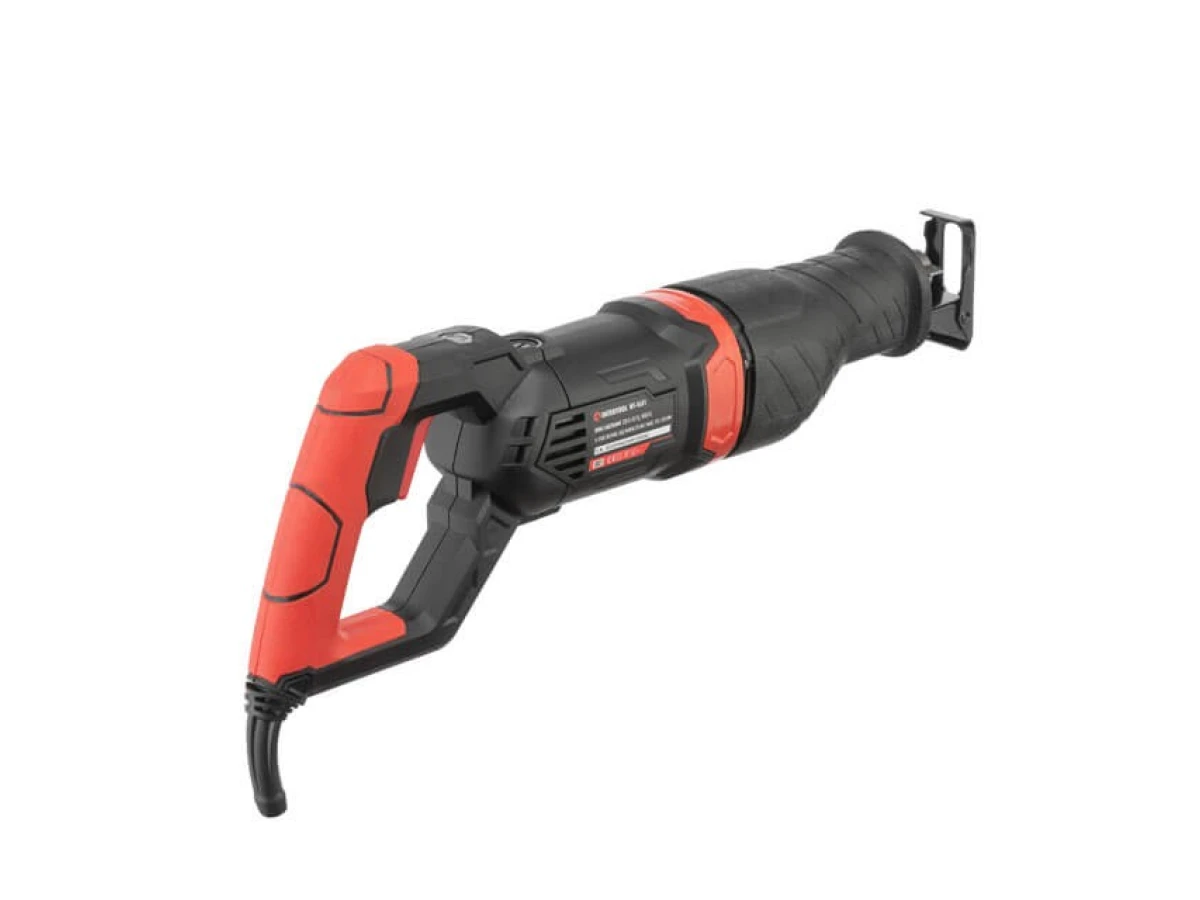 Пила сабельная 1050 Вт, 0-2500 об/мин, ход пилки 28 мм, макс. рез 150 мм, кейс INTERTOOL WT-0401 