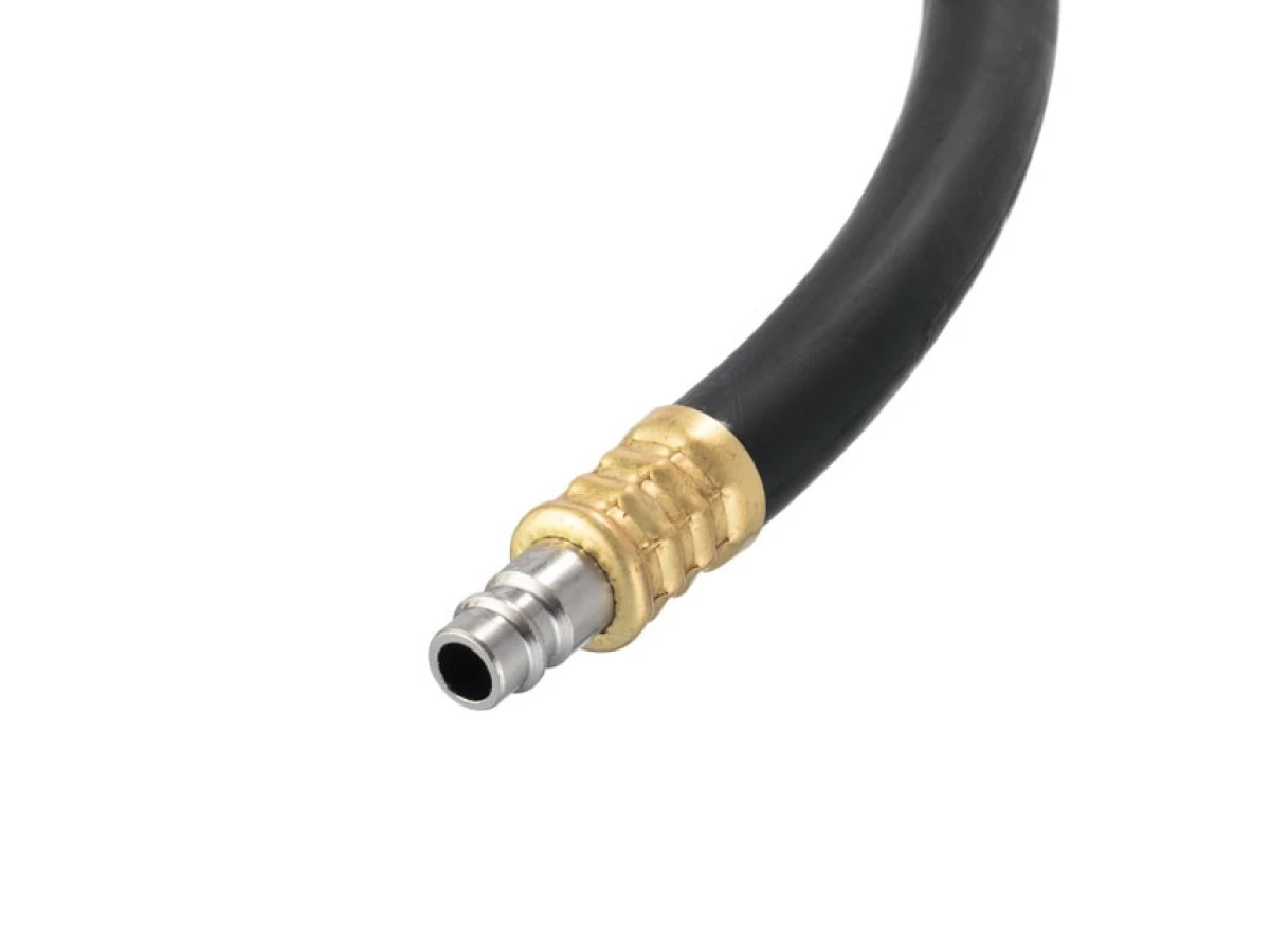 Шланг гумовий повітряний армований, 20 атм, 10*17 мм, 15 м, зі швидкороз'ємними з'єднаннями, STORM INTERTOOL PT-1739 