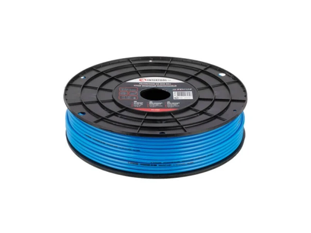 Шланг прямий поліуретановий, 4 * 6мм, 100м, пластикова бобіна, STORM INTERTOOL PT-1753 