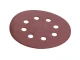 Круг наждачный самоклеющийся 125мм с отверстиями, бумага класс С, плотность 140 г/м2, К320, уп. 5ед INTERTOOL BT-0592 