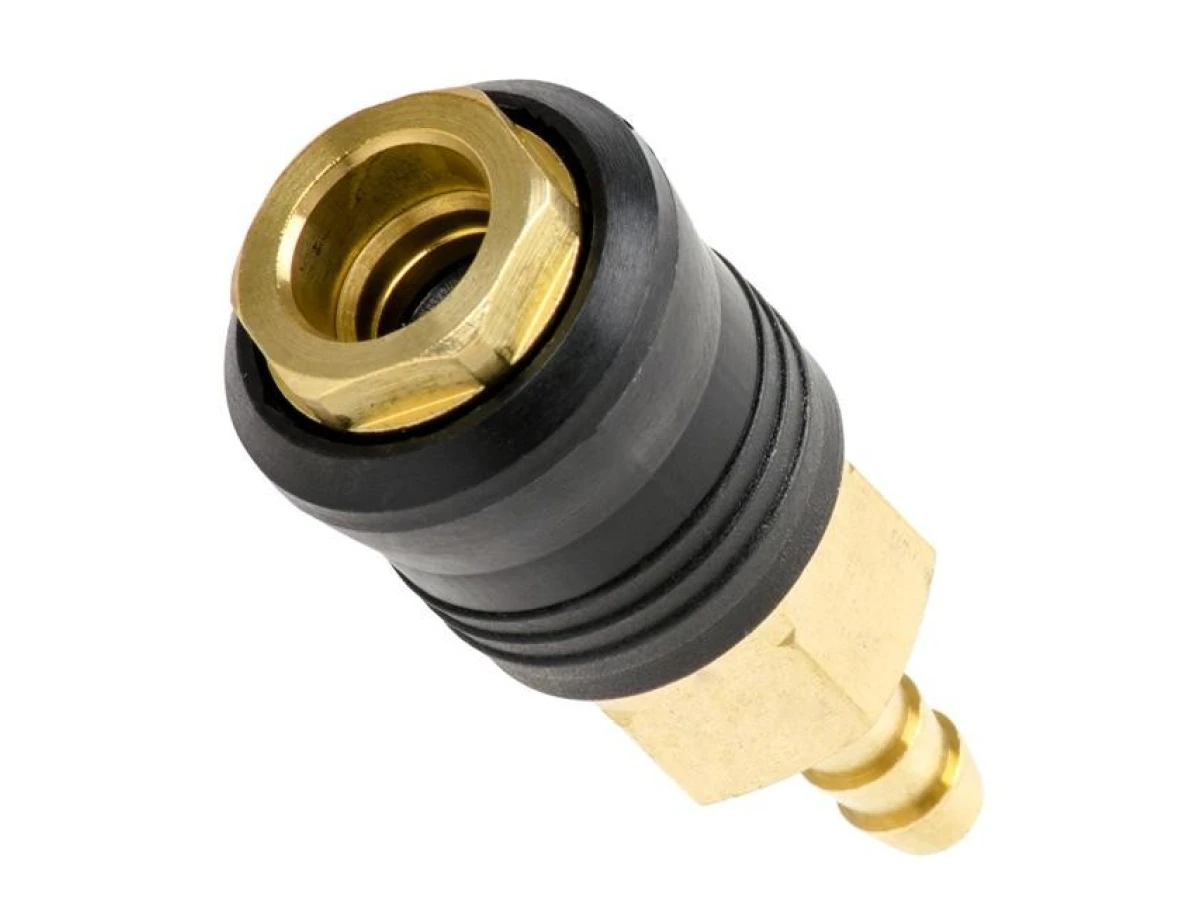 Швидкороз'ємне з'єднання на шланг 8 мм, латунь INTERTOOL PT-1812 