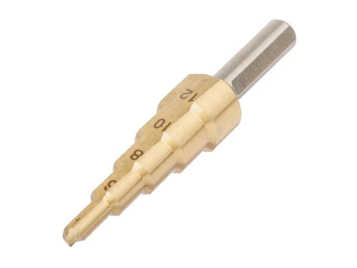 Свердел ступінчастий по металу 4-12 мм INTERTOOL SD-5812 