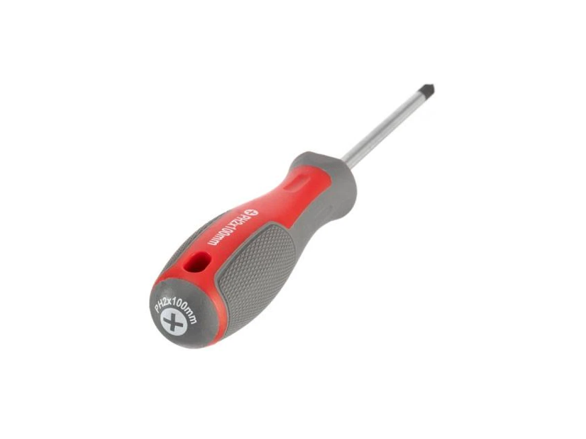 Викруткa PH2 * 100 мм, CR-V INTERTOOL VT-3320 