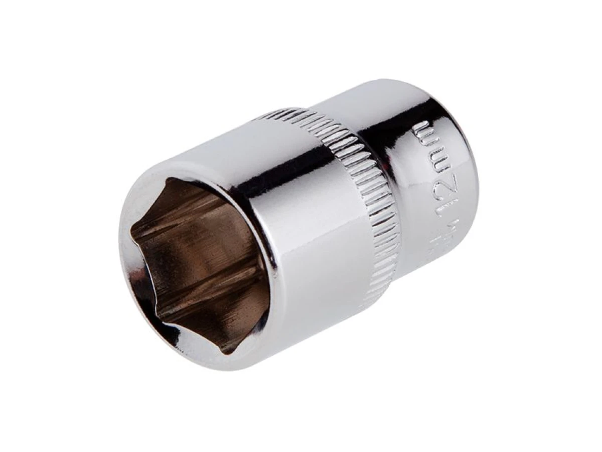 Головка шестигранна 1/4", 12 мм, Cr-V STORM INTERTOOL ET-0442 