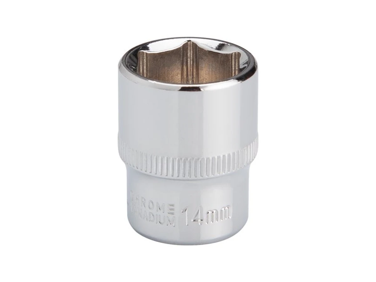 Головка шестигранна 1/4", 14 мм, Cr-V STORM INTERTOOL ET-0444 