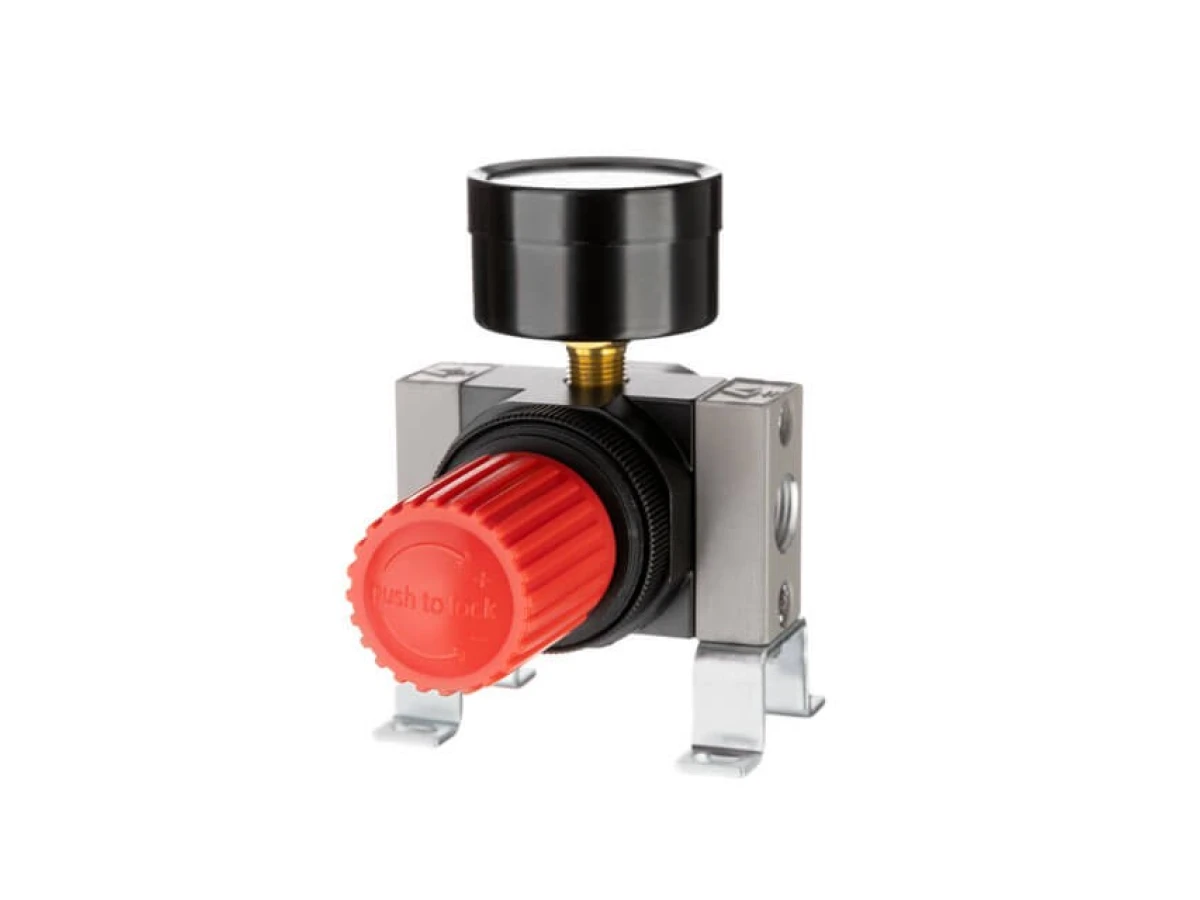 Регулятор тиску 1/4", 1-16 бар, 1600 л/хв, професійний INTERTOOL PT-1429 