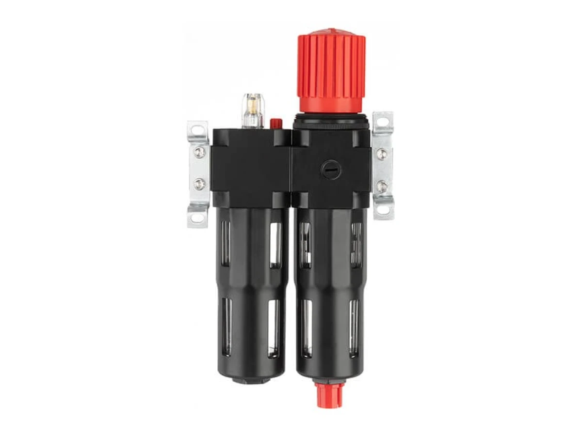 Блок підготовки повітря 1/2", 5 мкм, 1800 л/хв., метал, професійний INTERTOOL PT-1434 