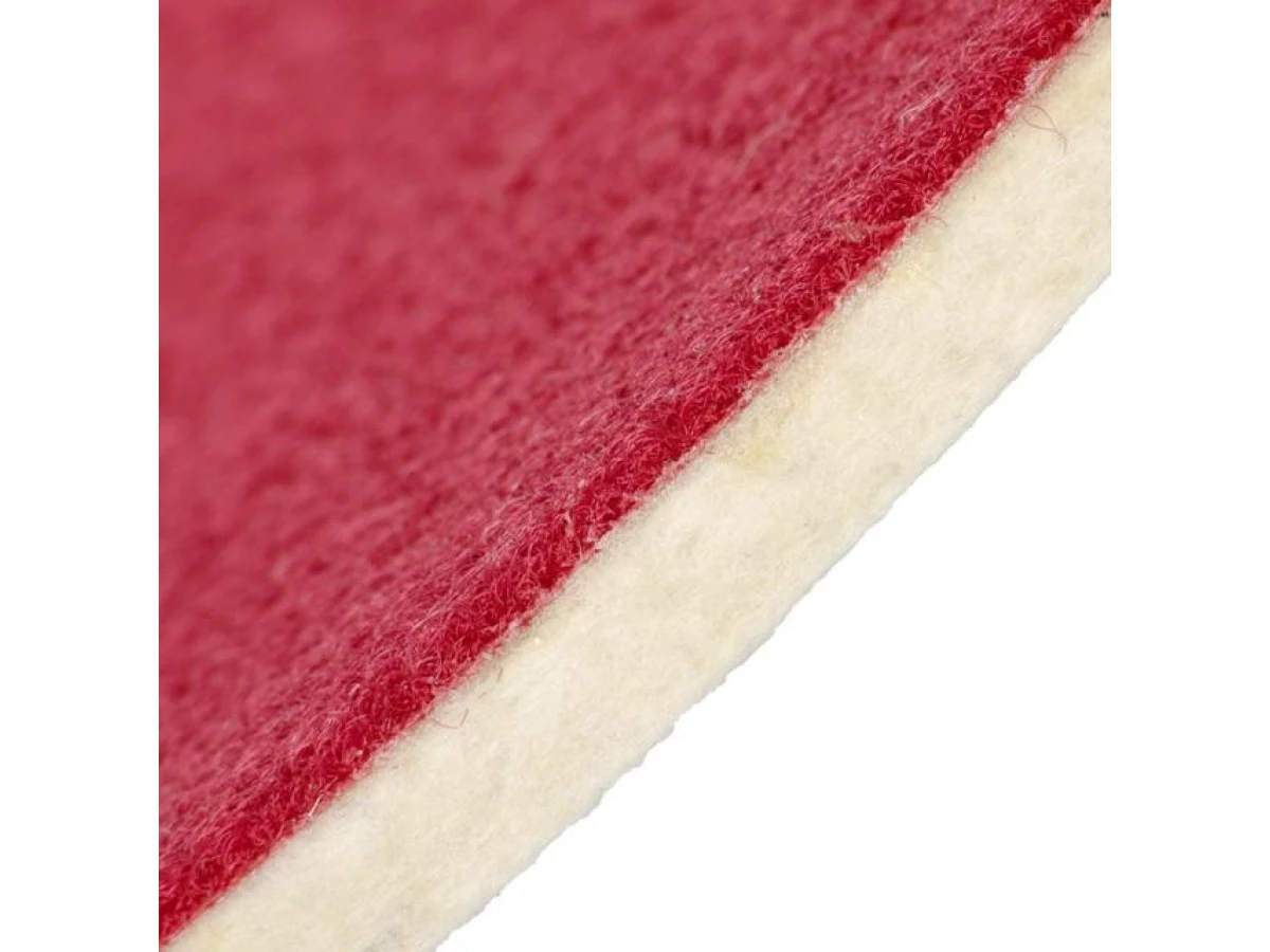 Диск полірувальний з натуральної повсті самоклеющийся 125 * 7 мм INTERTOOL BT-0601 