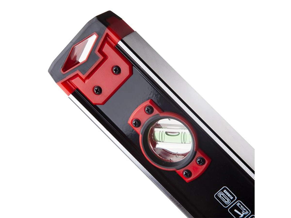 Уровень строительный усиленный 600 мм INTERTOOL MT-1506 