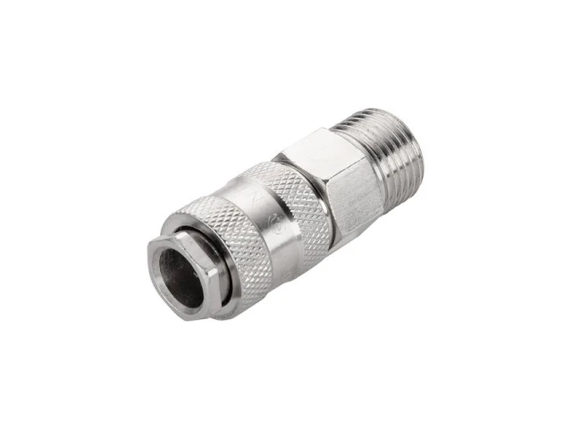 З'єднання швидкороз'ємне із зовнішньою різьбою 1/2" INTERTOOL PT-1806 