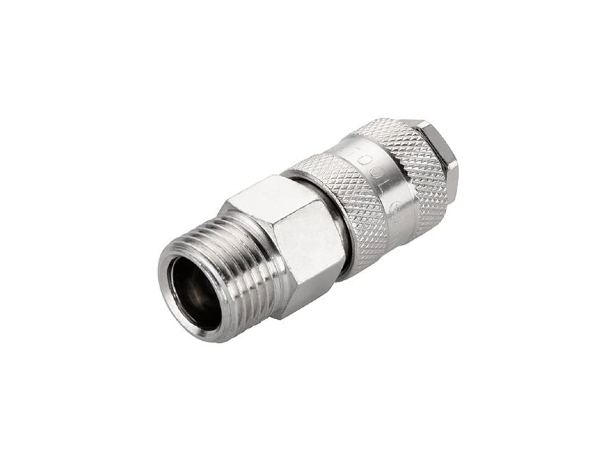 З'єднання швидкороз'ємне із зовнішньою різьбою 1/2" INTERTOOL PT-1806 