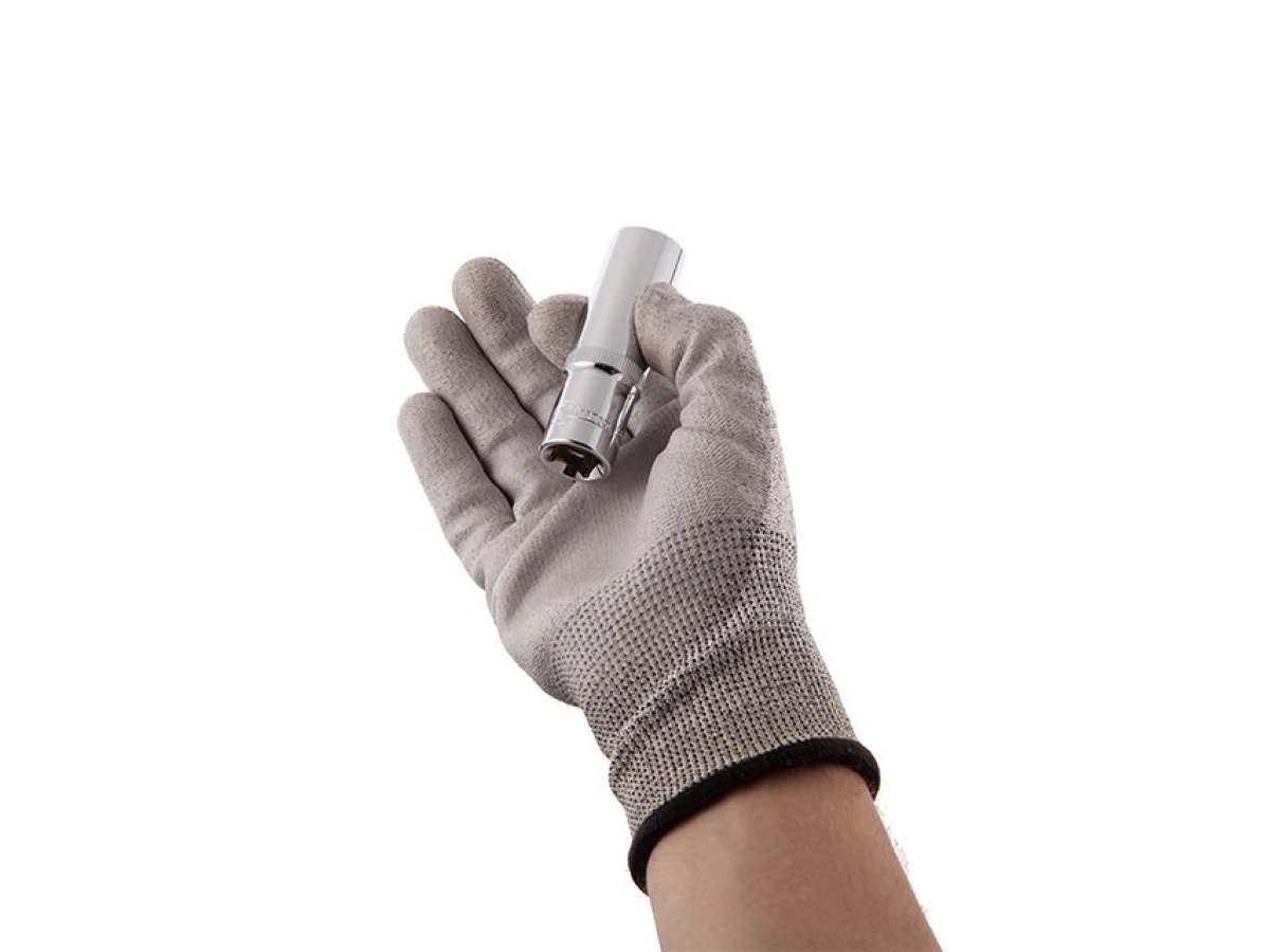 Головка шестигранна подовжена 1/2", 17*78 мм CrV INTERTOOL ET-0117 