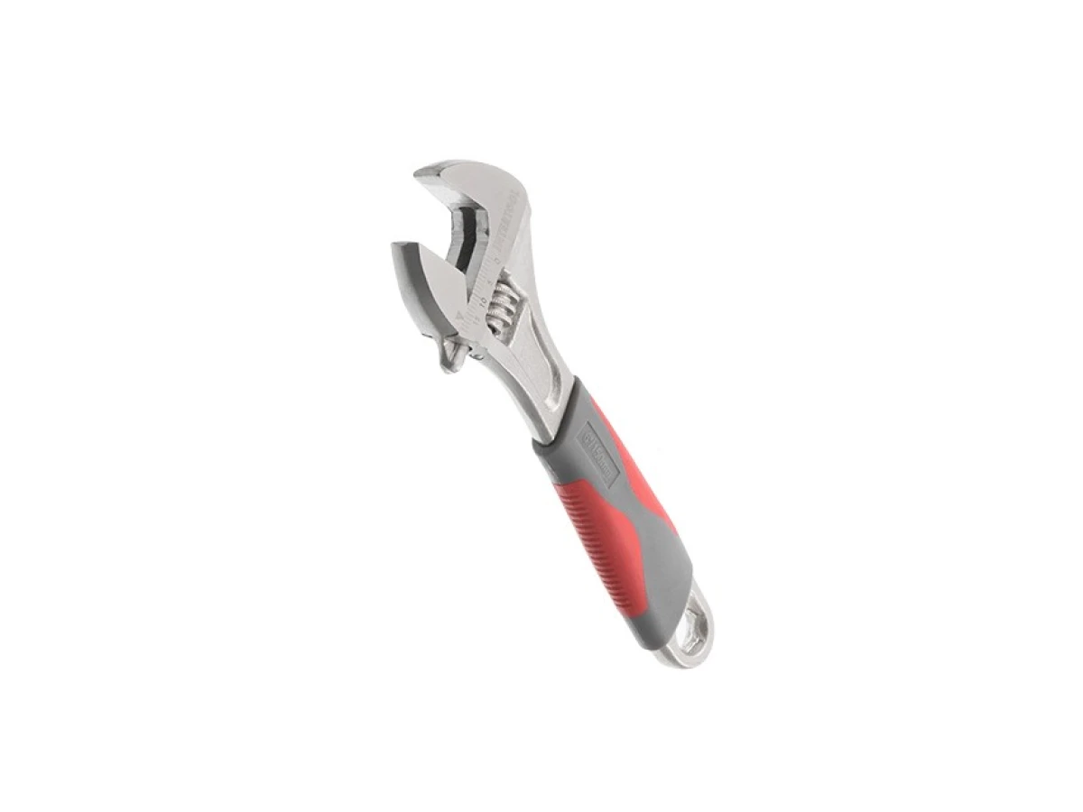 Ключ разводной 150 мм, изолированная рукоятка, никелевое покрытие INTERTOOL XT-0015 