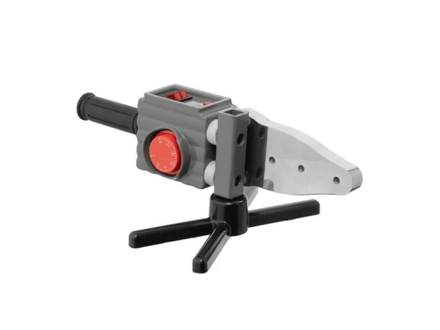 Паяльник для пластикових труб, 850/1850 Вт, 0-300°C, насадки 20, 25, 32, 40, 50, 63 мм, металевий кейс INTERTOOL RT-2112 