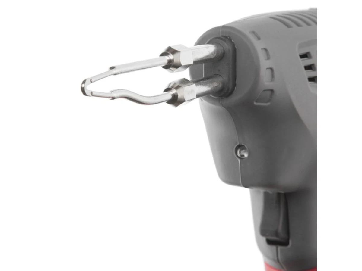 Паяльник імпульсний з трансформатором 200 Вт, 230 В, 3-режиму, з комплектом насадок INTERTOOL RT-2003 