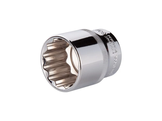 Головка двенадцатигранная, 1/2", 30 мм INTERTOOL ET-0230 