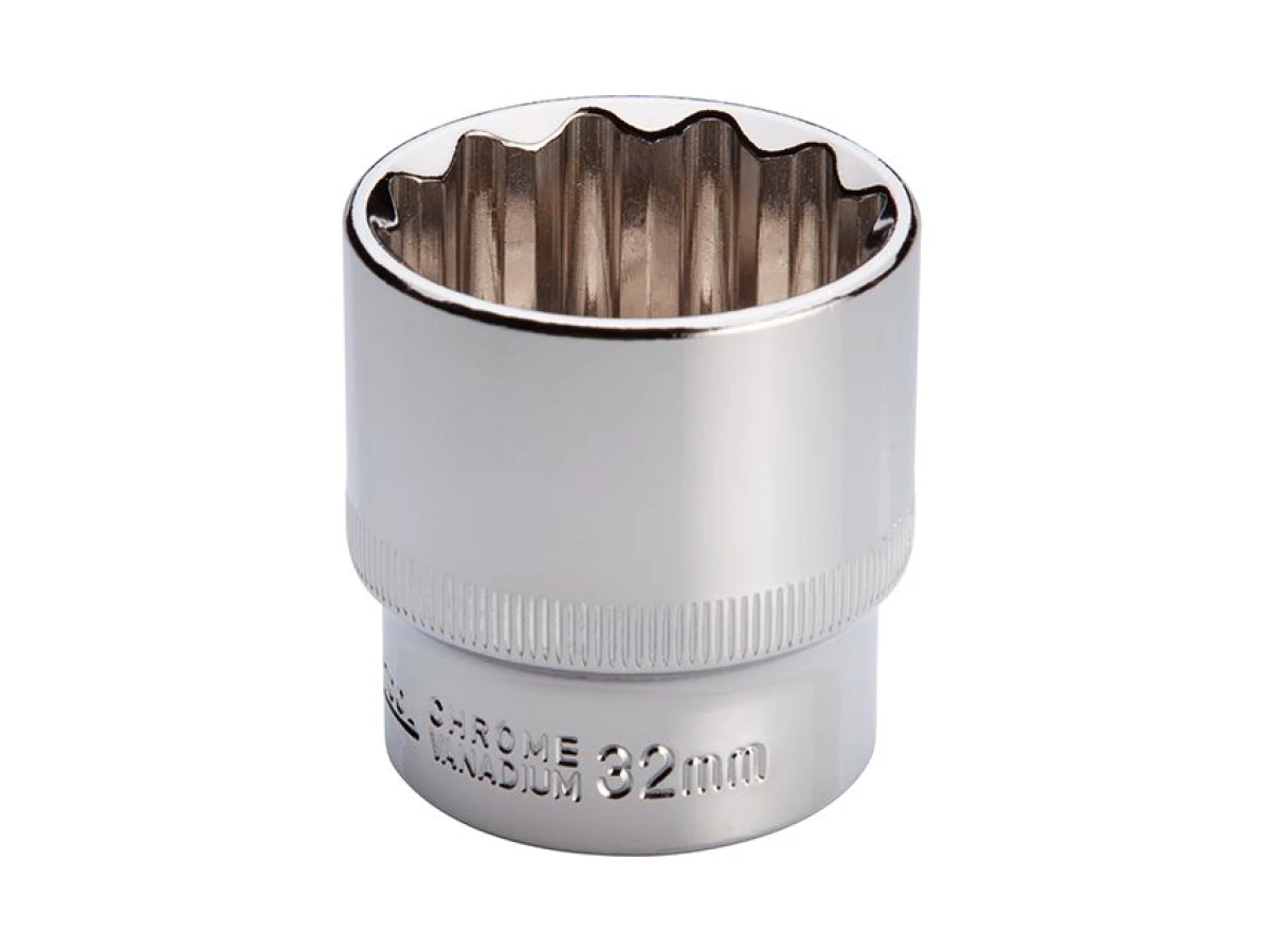 Головка двенадцатигранная, 1/2", 32 мм INTERTOOL ET-0232 