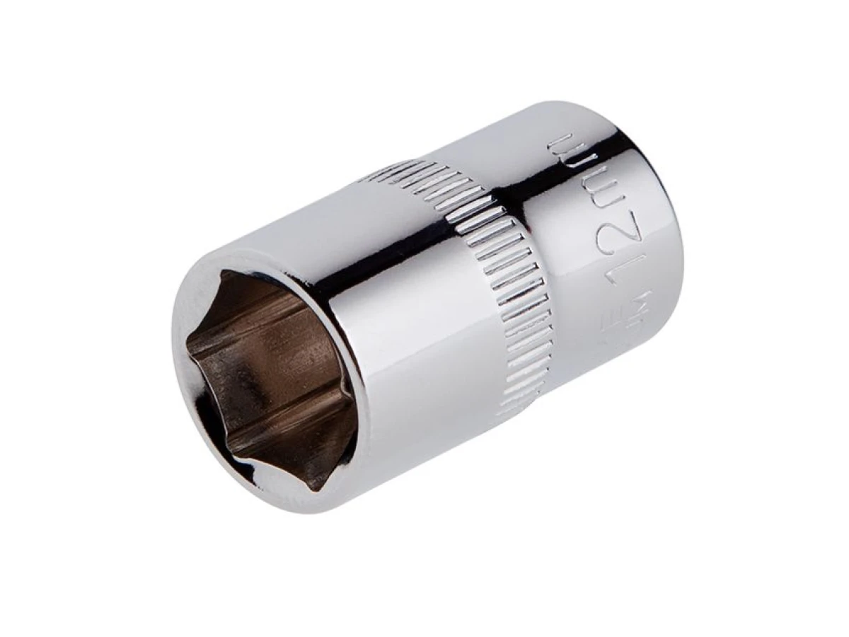 Головка шестигранная 3/8", 12мм, Cr-V. STORM INTERTOOL ET-0412 