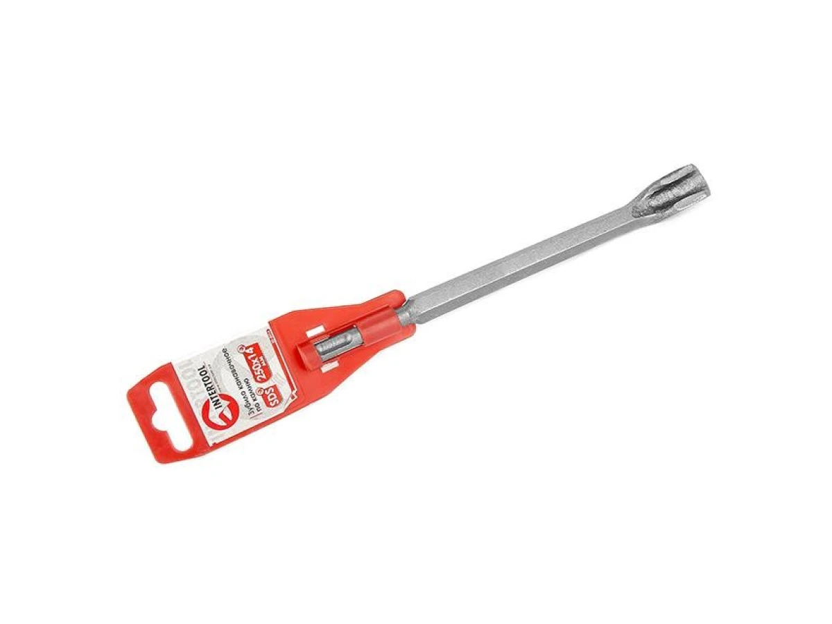 Зубило канавкове по каменю SDS 22мм 250 x 14мм INTERTOOL SD-0414 