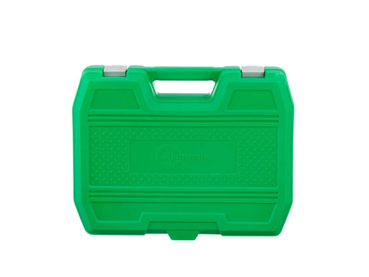Набір інструментів 1/2" & 1/4", 72 од. INTERTOOL ET-6072SP 