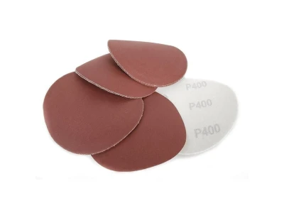 Круг наждачний самоклеючий 125 мм, папір клас С, щільність 120 г/м2, К400, уп. 10 од. INTERTOOL BT-0540