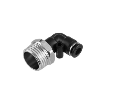 З'єднання цангове L-подібне для поліуретанових та ін. шлангів 6 мм, 1/2