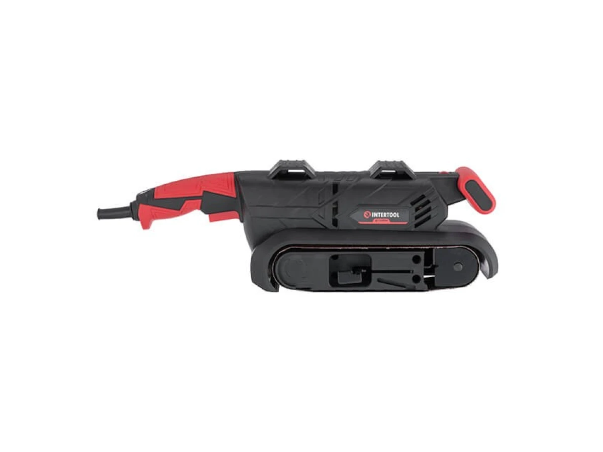 Шліфмашина стрічкова 900 Вт, 200-400 м/хв., 76*533 мм INTERTOOL WT-0531 