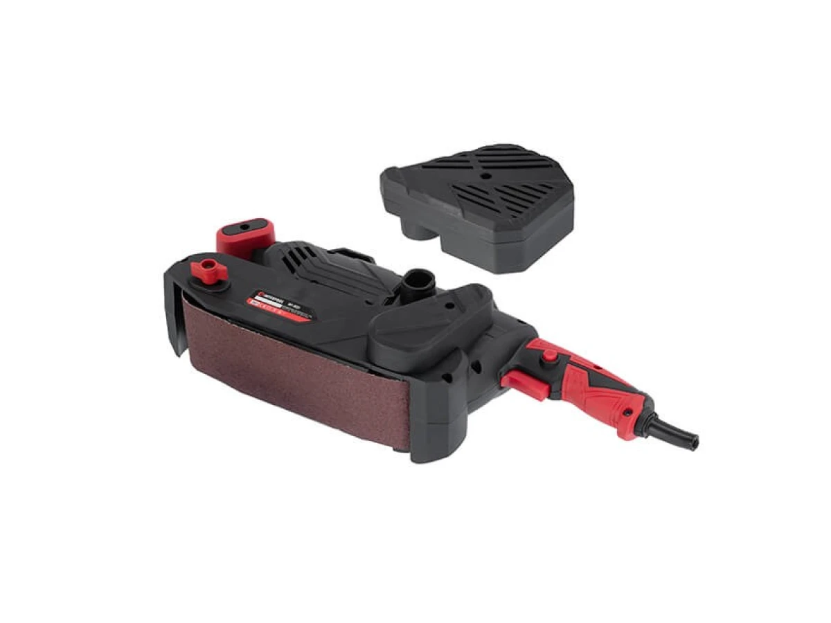 Шліфмашина стрічкова 900 Вт, 200-400 м/хв., 76*533 мм INTERTOOL WT-0531 