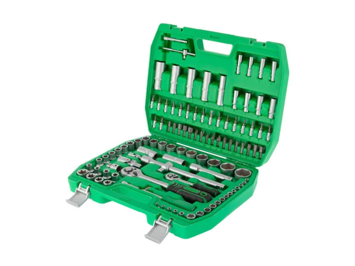 Набір інструментів 1/2" & 1/4" 108 од. INTERTOOL ET-6108SP 