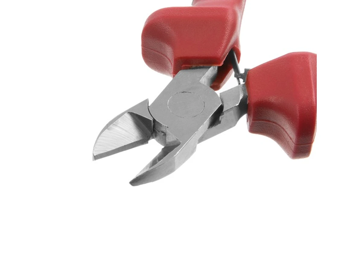 Бокорізи прецизійні комбіновані з двокомпонентними накладками на рукоятки, 115 мм INTERTOOL NT-0104 