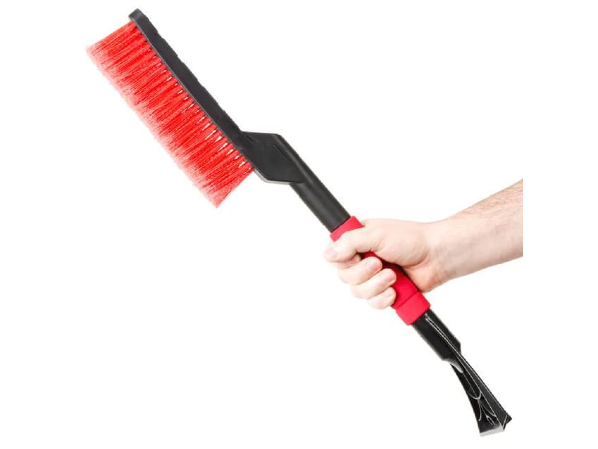 Щітка зі шкребком 61 см INTERTOOL AT-0115 