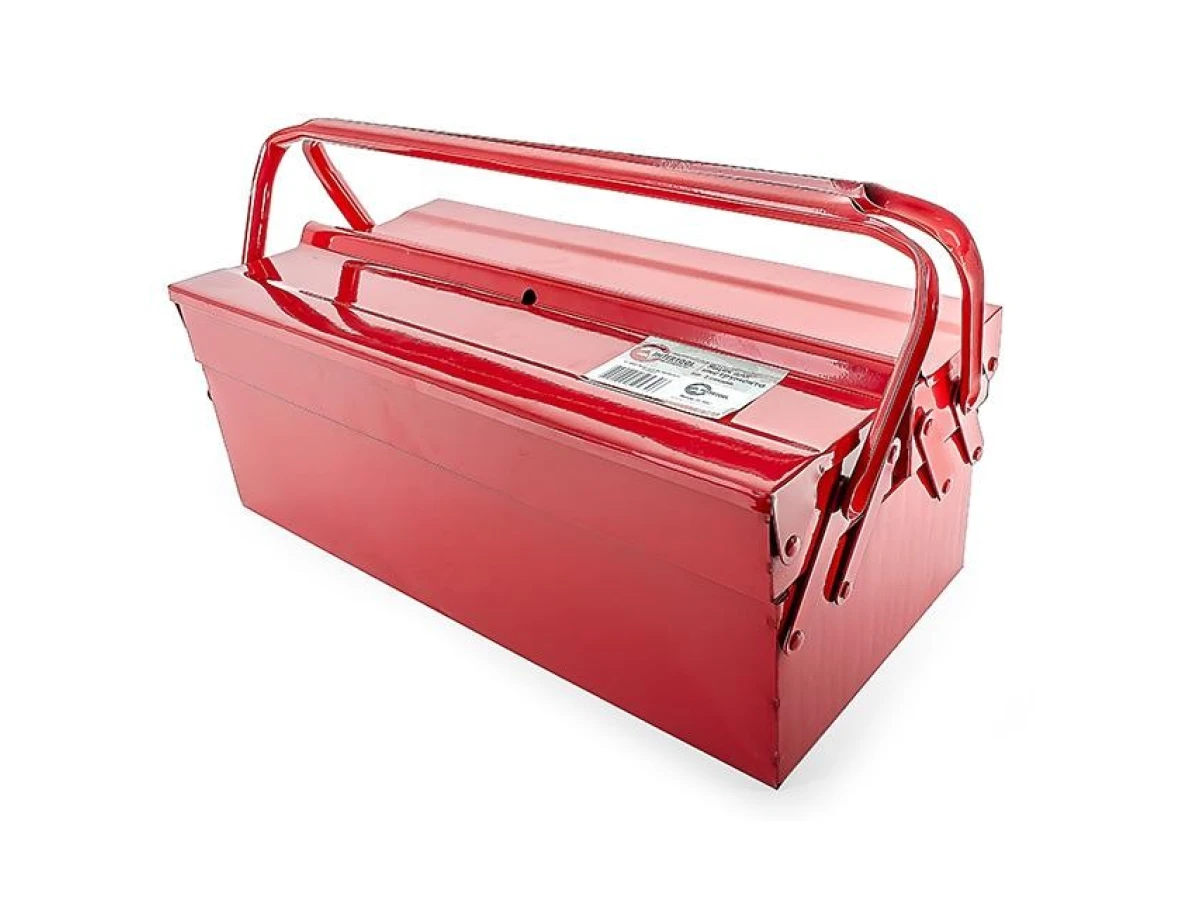 Ящик для інструменту металевий 450 мм, 3 секції INTERTOOL HT-5043 