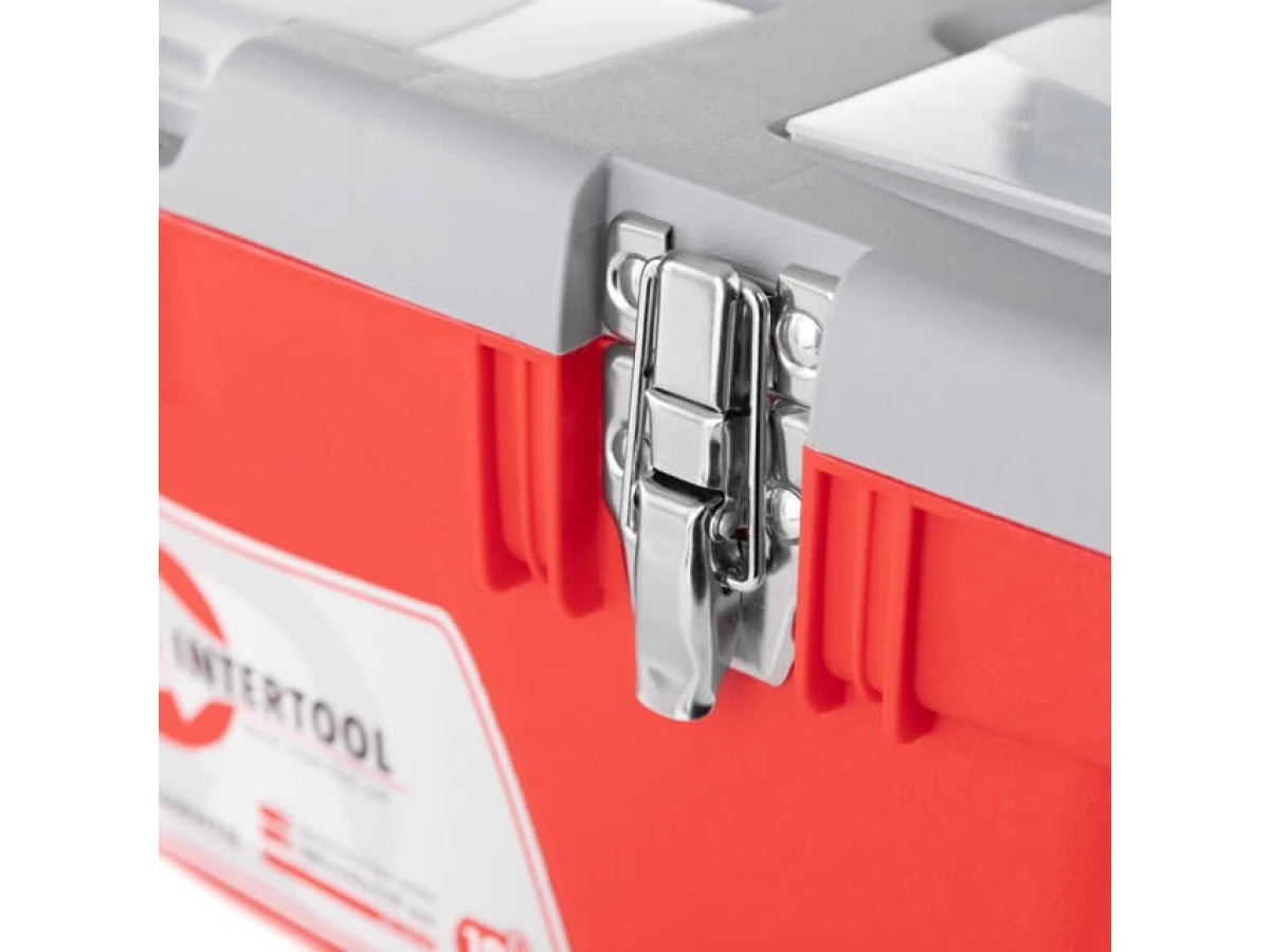Ящик для інструменту з металевими замками 13" 335*185*130 мм INTERTOOL BX-0513 
