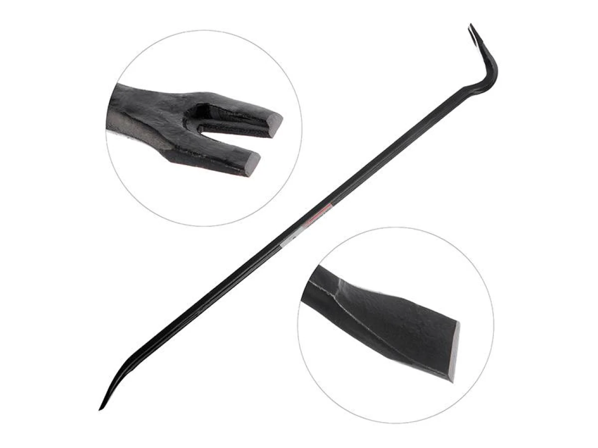 Лом з цвяхосмиком 800x19 мм INTERTOOL UT-4080 