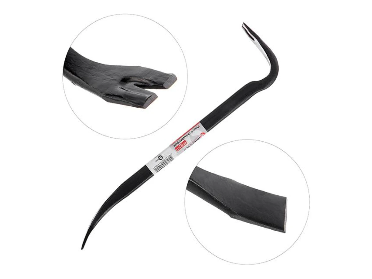 Лом з цвяхосмиком 400x21x11 мм INTERTOOL UT-4140 