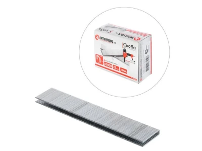 Скоба для степлера РТ-1612 25мм (18GA) 5,7(5,8)x1,25x1,0мм 5000од/упак. INTERTOOL PT-8325