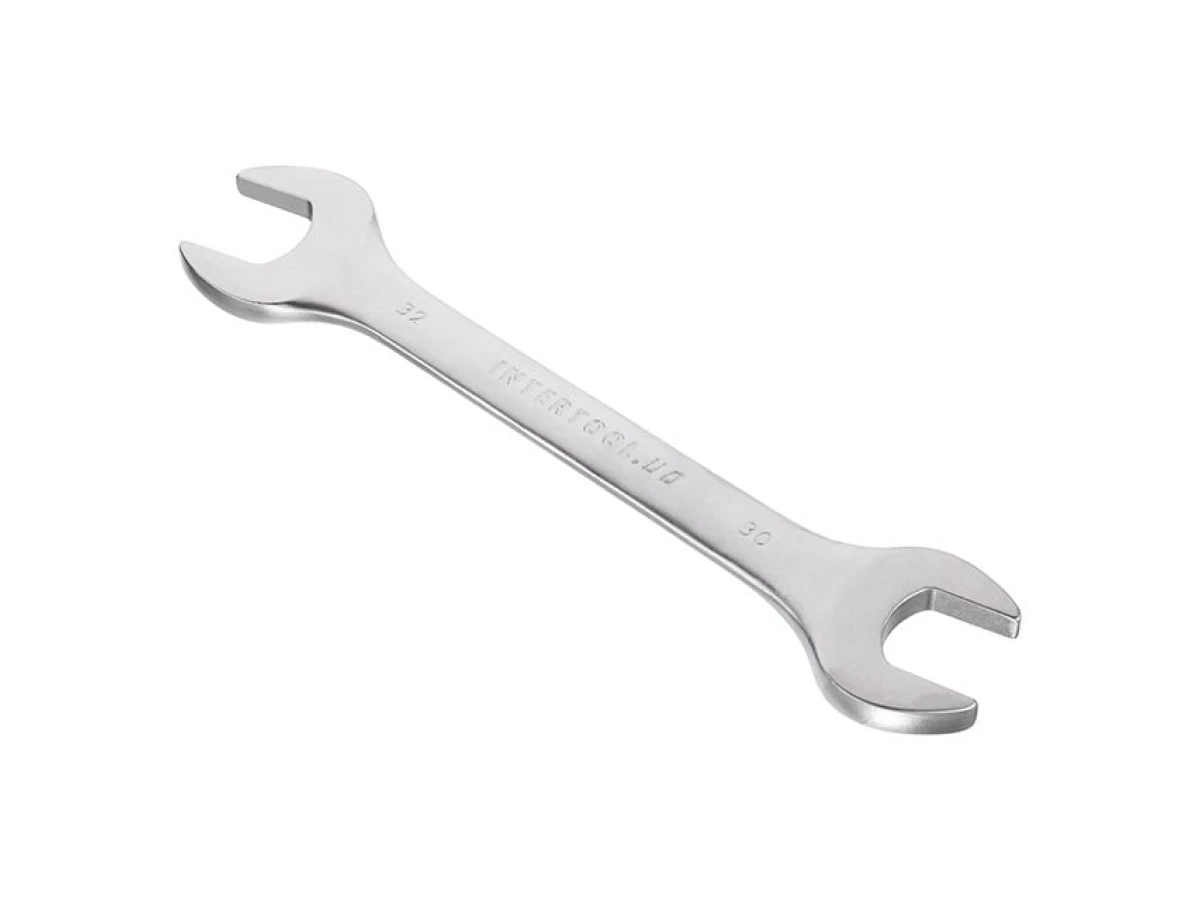 Набір ключів ріжкових, 12 шт 6-32 мм CrV INTERTOOL HT-1003 