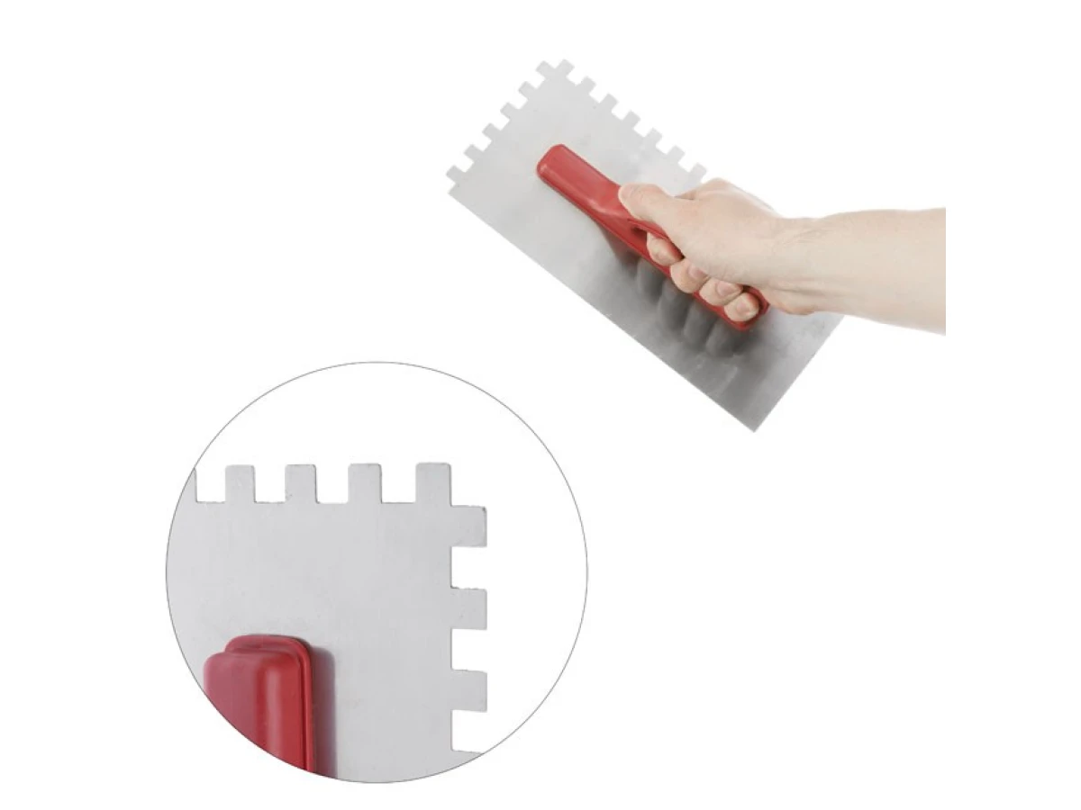 Затирка cтальная оцинкованная 280*130мм, 10*10мм INTERTOOL KT-0007 