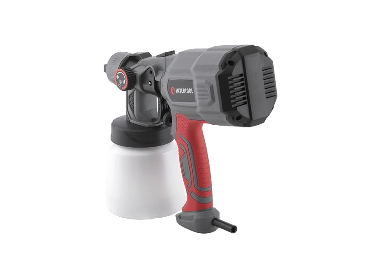 Фарбопульт електричний HVLP 550 Вт, форсунка 1.8 мм, бачок 800 мл, 400 мл/хв. INTERTOOL DT-5055 