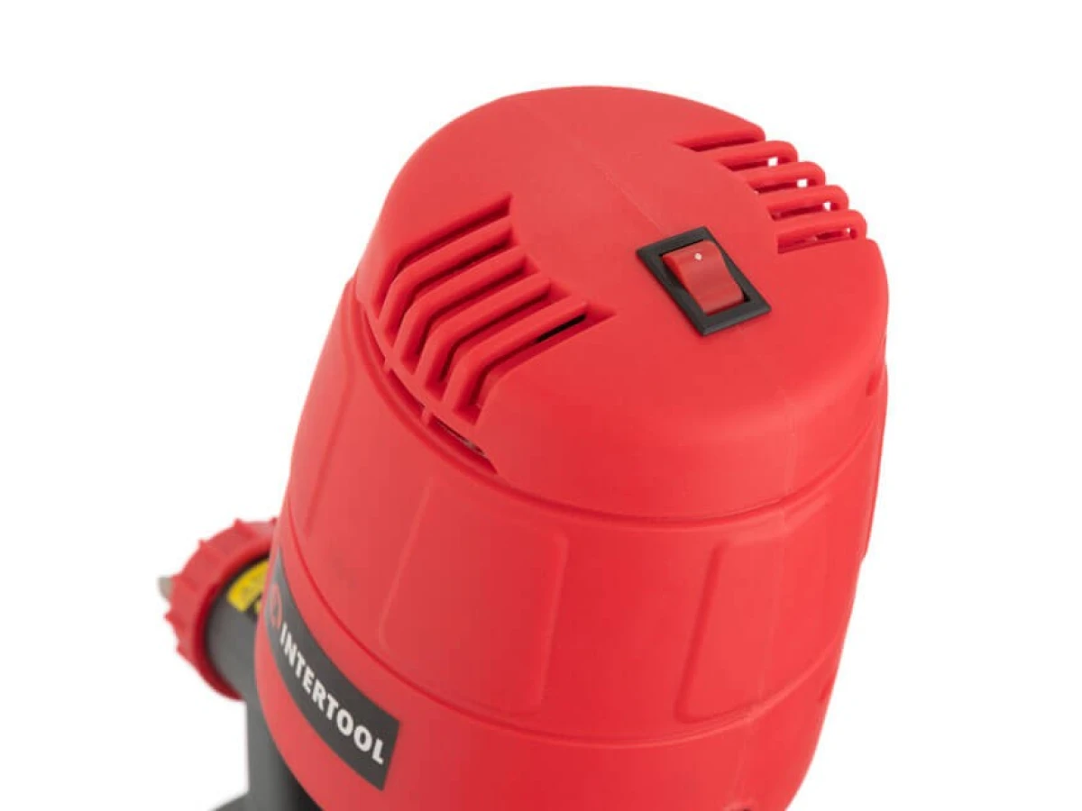 Фарбопульт електричний HVLP 450 Вт, форсунка 1.5 мм, бачок 1 л 0.14-0.35 Бар, 100-200 мл/хв. INTERTOOL DT-5045 