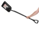 Лопата совкова, металева ручка, 224х317х1200 мм INTERTOOL FT-2012 
