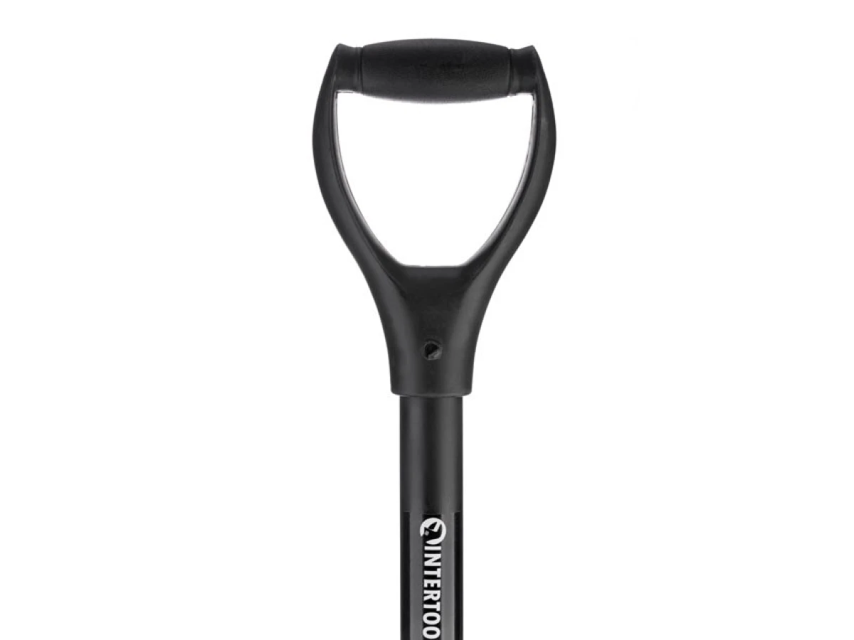 Лопата совкова, металева ручка, 224х317х1200 мм INTERTOOL FT-2012 