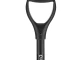 Лопата совкова, металева ручка, 224х317х1200 мм INTERTOOL FT-2012 