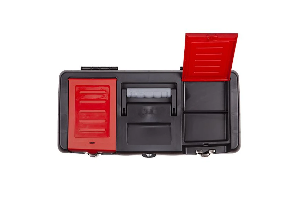 Ящик для інструменту з металевими замками, 19", 483*242*240 мм INTERTOOL BX-1019 