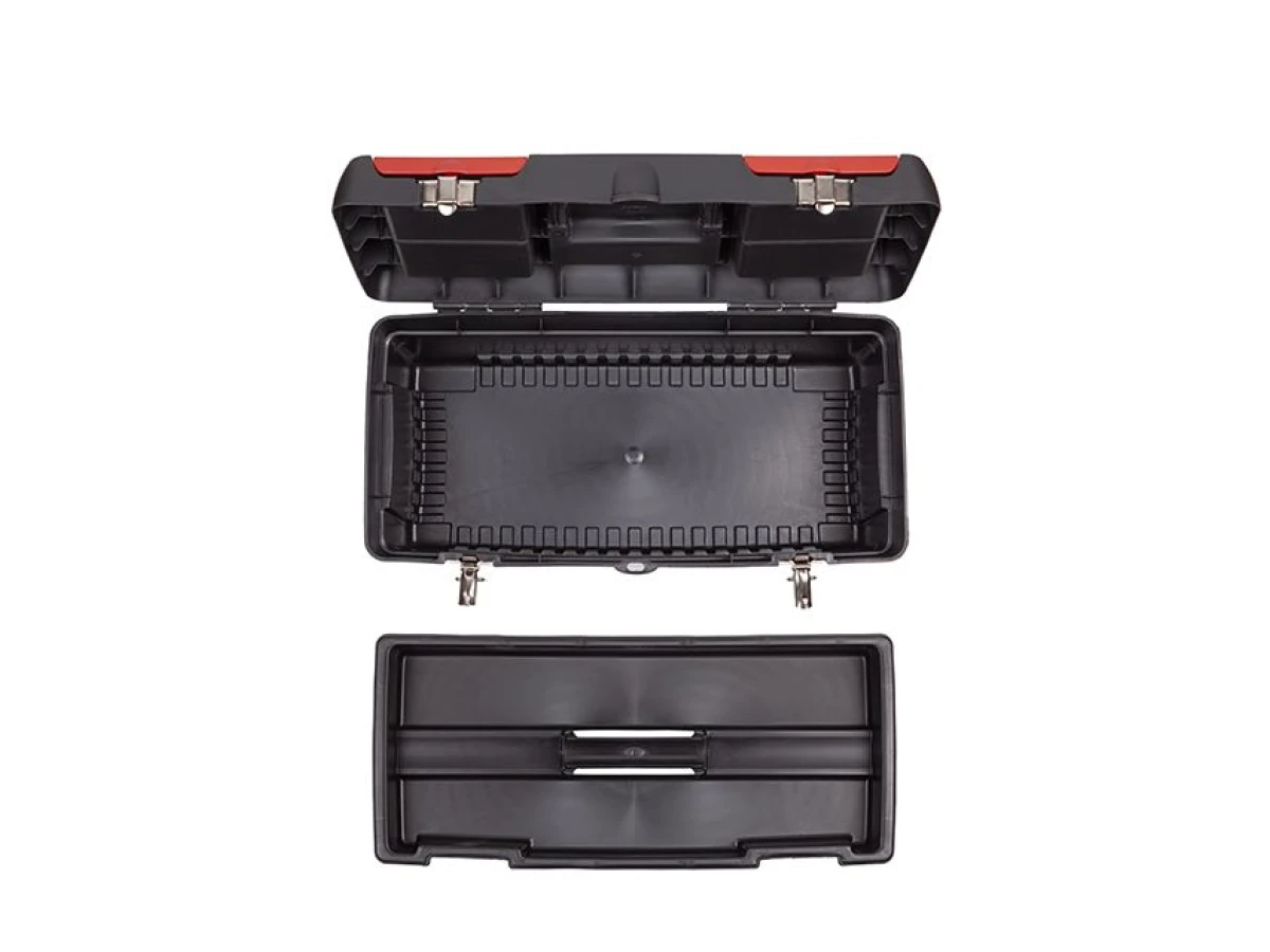 Ящик для інструменту з металевими замками, 19", 483*242*240 мм INTERTOOL BX-1019 