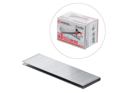 Скоба для степлера РТ-1612 40мм (18GA) 5,7(5,8)x1,25x1,0мм 5000од/упак. INTERTOOL PT-8340